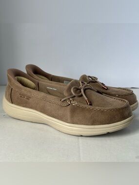 Skechers Slip-Ins Loafer Women’s Size 7.5 Shoe Hands Free Air Cooled Goga Mat